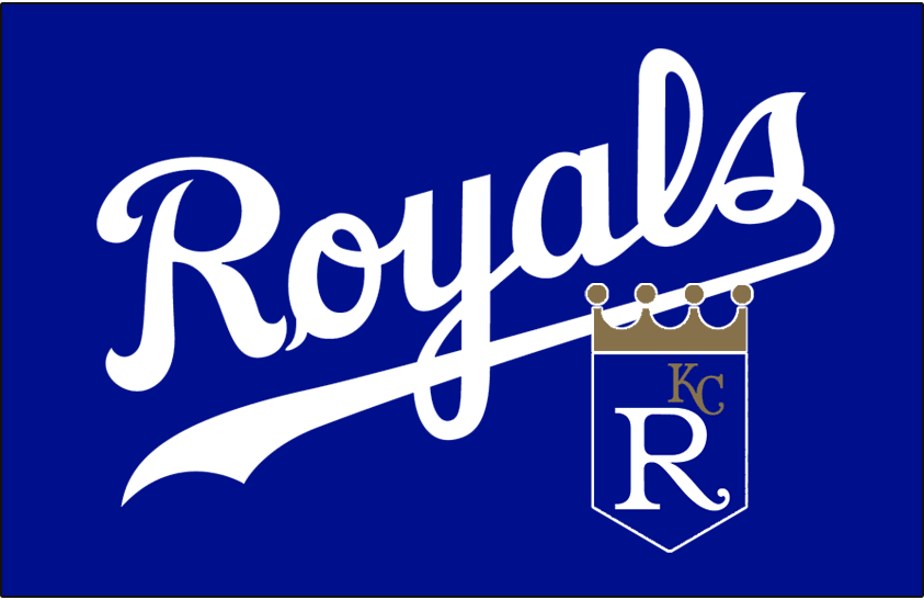 Kansas City Royals 2000 Batting Practice Logo iron on paper